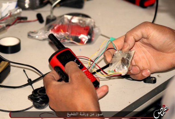 IŞİD bomba üretiyor