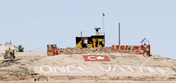 Sınır hattında IŞİD önlemi