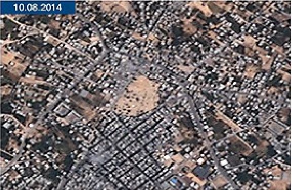 Gazze'de yaşanan yıkımın görüntüleri