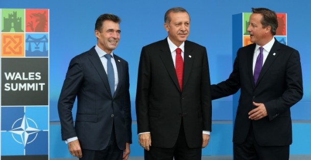 Erdoğan aile fotoğrafına katıldı