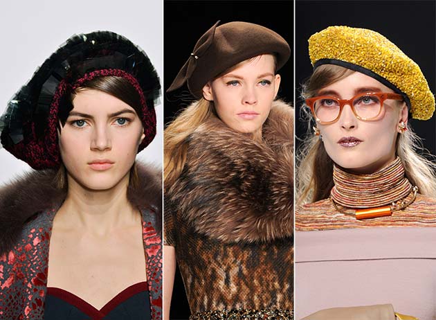 Sonbahar Kış 2014 2015 şapka modası