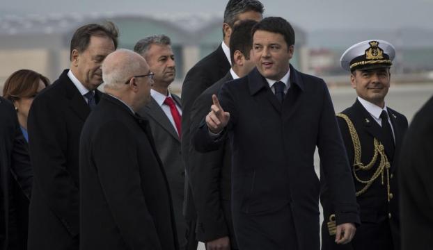 İtalya Başbakanı Renzi Ankarada