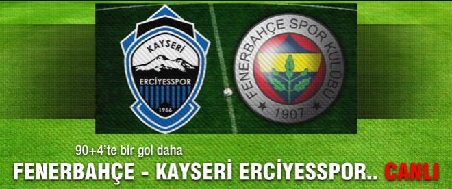 Kayseri Erciyesspor - Fenerbahçe