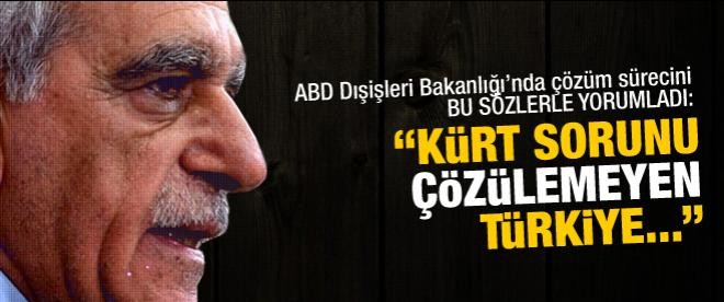 "Kürt sorunu çözülemeyen Türkiye..."