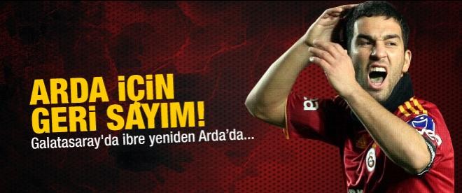 Galatasaray'da ibre yeniden Arda'da...