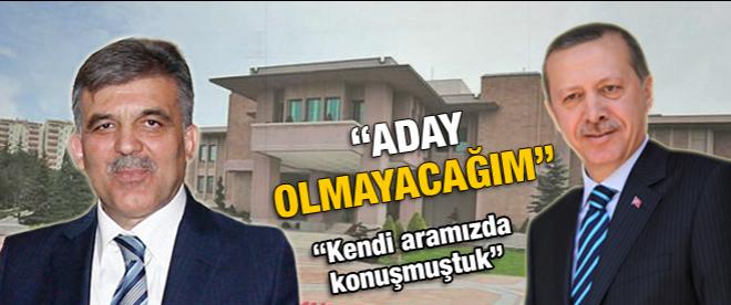 Abdullah Gül'den Cumhurbaşkanlığı açıklaması