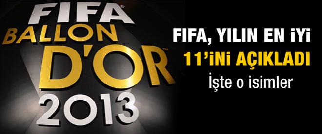 FIFA, yılın en iyi 11'ini açıkladı