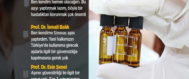 Türk bilim insanları Türkiyeye gelecek Kovid-19 aşılarının güvenilirliğinden kuşku duymuyor