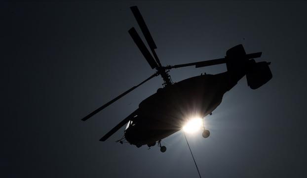 Azerbaycanda askeri helikopter kaza yaptı