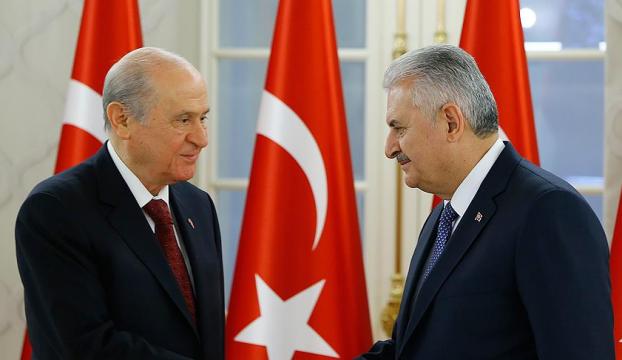Başbakan Yıldırım, MHP Genel Başkanı Bahçeli ile görüşecek