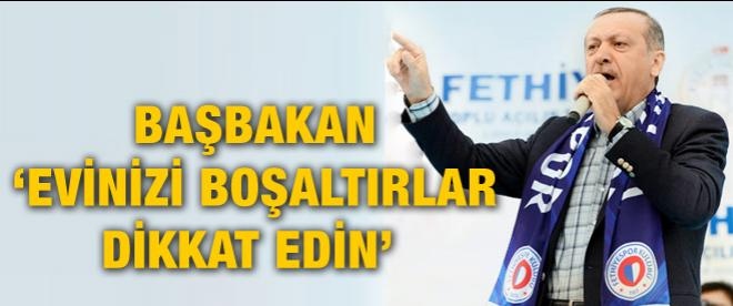 Başbakan Erdoğan Fethiye'de
