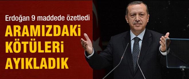 Erdoğan: Aramızdaki kötüleri ayıkladık