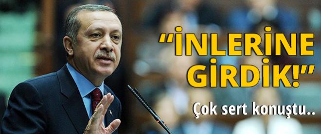 Başbakan Erdoğan: İnlerine girdik, hesabını soracağız
