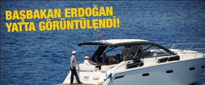 Başbakan Erdoğan Bodrum'da görüntülendi