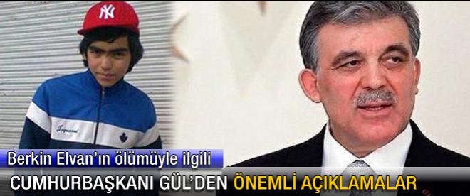 Cumhurbaşkanı Gül‘den önemli açıklamalar