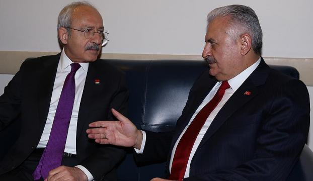Başbakan Yıldırım Kılıçdaroğlu ile görüştü