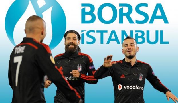 Beşiktaşlılar borsada da dört köşe