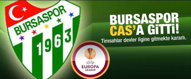 Bursaspor'dan CAS'a itiraz!