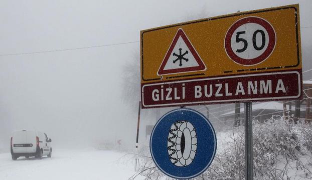 Doğu Anadoluda buzlanma ve çığ uyarısı