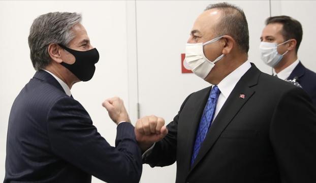 Dışişleri Bakanı Çavuşoğlu, ABD Dışişleri Bakanı Blinken ile bir araya geldi