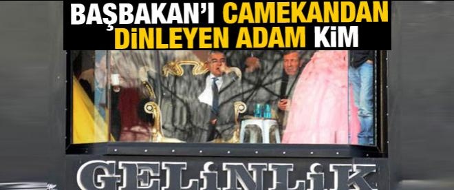 CHP'li başkan, Erdoğan'ı gelinlik dükkanında dinledi
