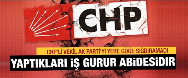 CHP'li Kart'tan AK Parti'ye övgü