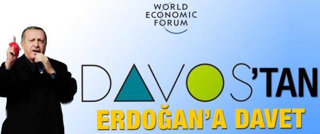 Davos'tan Başbakan Erdoğan'a davet