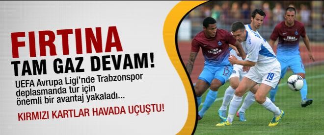 Trabzonspor turu yarıladı