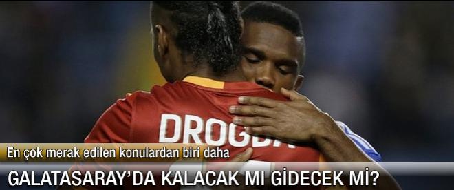 Drogba Galatasaray'da kalacak mı?