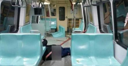 Metro kaza yaptı: 1 yaralı