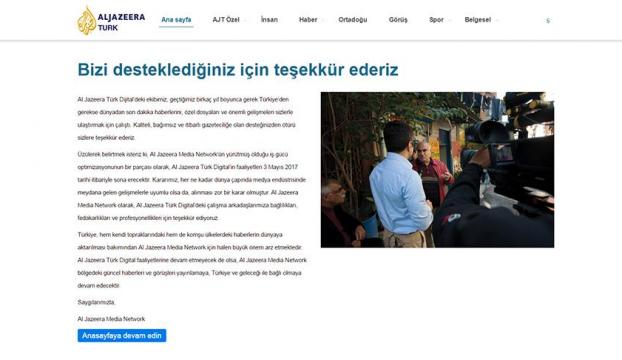 El Cezire Türk yayınlarına son verdi