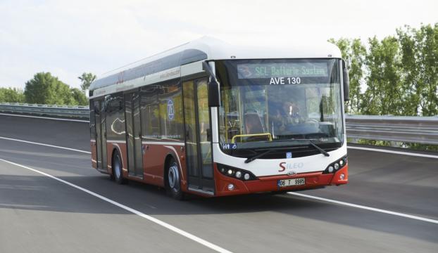 Türkiyenin ilk yüzde 100 yerli elektrikli otobüsü yola çıktı