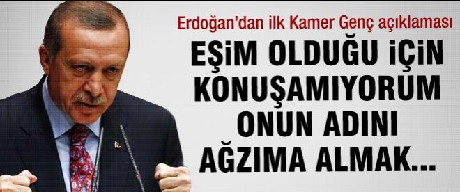 Başbakan Erdoğan: Eşim olduğu için...