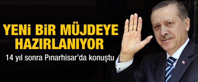 Başbakan Erdoğan Pınarhisar'da