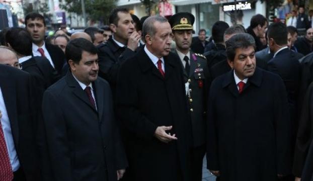 Erdoğan kafedekileri o halde görünce kızdı