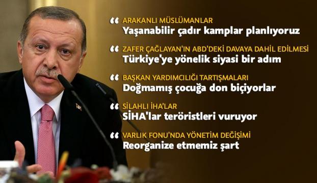 Cumhurbaşkanı Erdoğan: Şimdi yüzüme bakamıyor