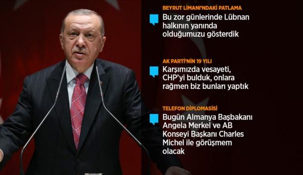Cumhurbaşkanı Erdoğan, AK Parti Genişletilmiş İl Başkanları Toplantısında konuştu