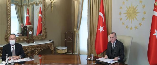 Erdoğan, AB Komisyonu Başkanı Leyen ve AB Konseyi Başkanı Michel ile görüştü