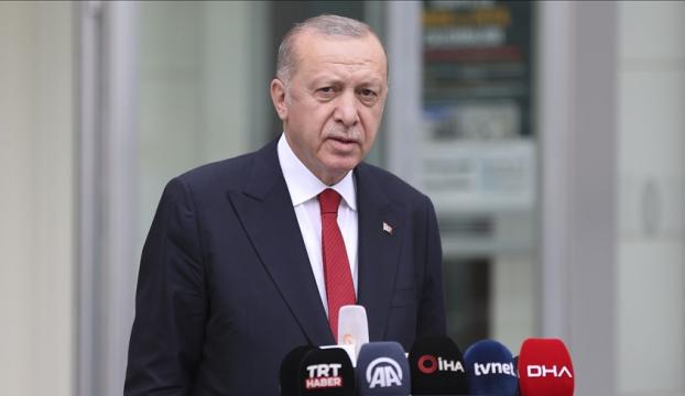 Cumhurbaşkanı Erdoğan, selden etkilenen yerlerin Afet Bölgesi ilan edildiğini açıkladı