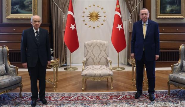 Cumhurbaşkanı Erdoğan, MHP Genel Başkanı Bahçeliyi kabul edecek