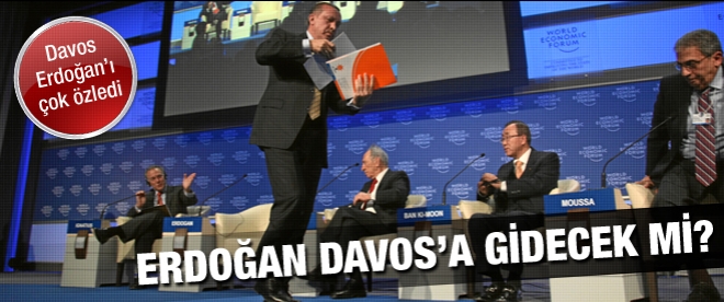Başbakan Erdoğan Davos'a girecek mi?