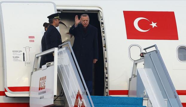 Cumhurbaşkanı Erdoğan Katara gitti