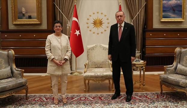 Cumhurbaşkanı Erdoğan, İspanya Dışişleri Bakanı Layayı kabul etti