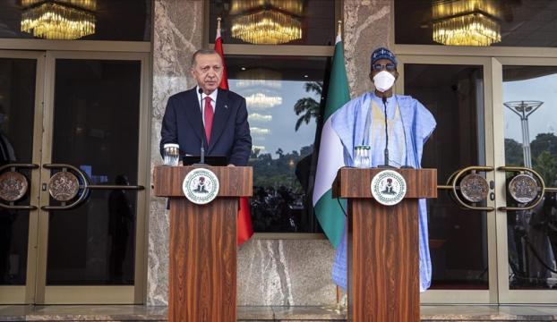 Cumhurbaşkanı Erdoğan: Nijeryayla askeri savunma ve güvenlik konularında iş birliğimizi güçlendiriyoruz