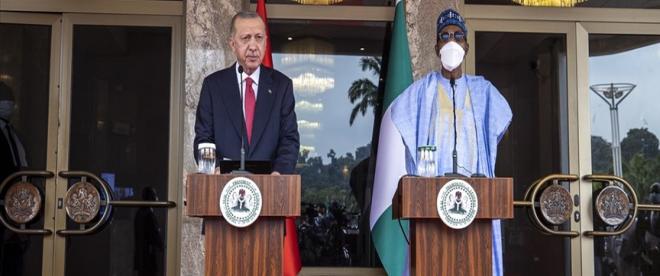 Cumhurbaşkanı Erdoğan: Nijeryayla askeri savunma ve güvenlik konularında iş birliğimizi güçlendiriyoruz
