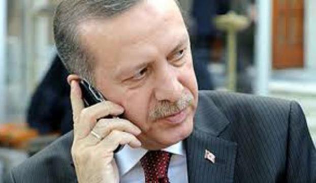 Cumhurbaşkanı Erdoğan, Putini aradı