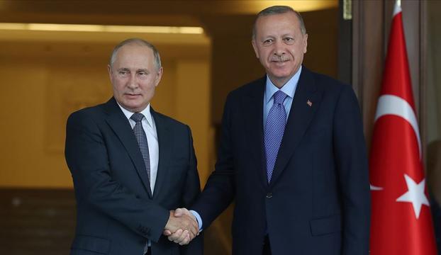 Erdoğan Putin ile telefonla görüştü