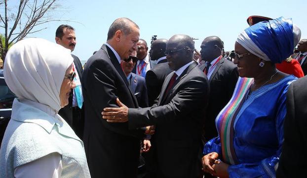Cumhurbaşkanı Erdoğan Tanzanyada