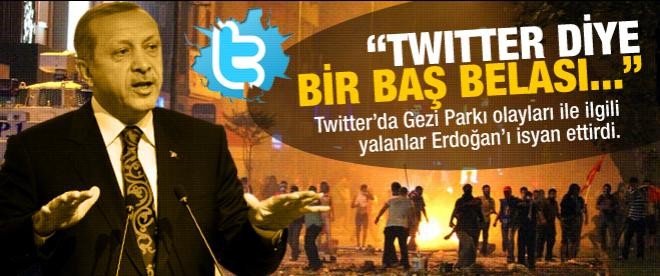 Erdoğan: "Twitter diye bir baş belası..."