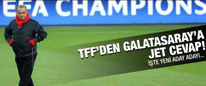 TFF'den Galatasaray'a jet yanıt